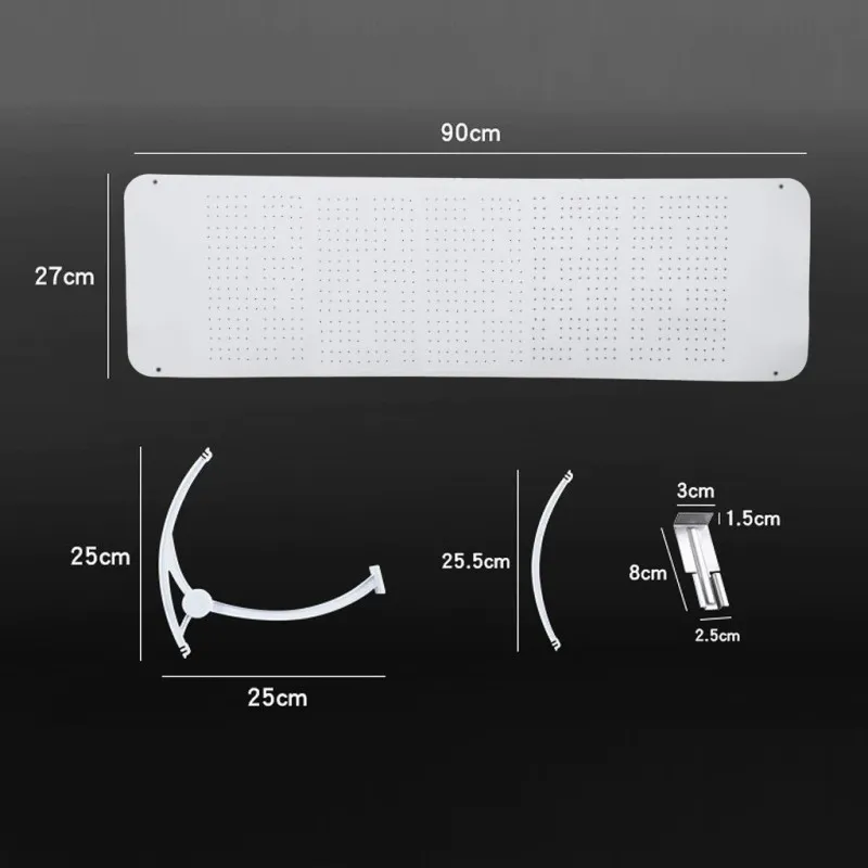 Deflector de aer conditionat pentru protectia