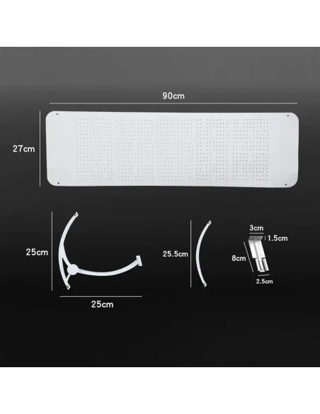 Deflector de aer conditionat pentru protectia