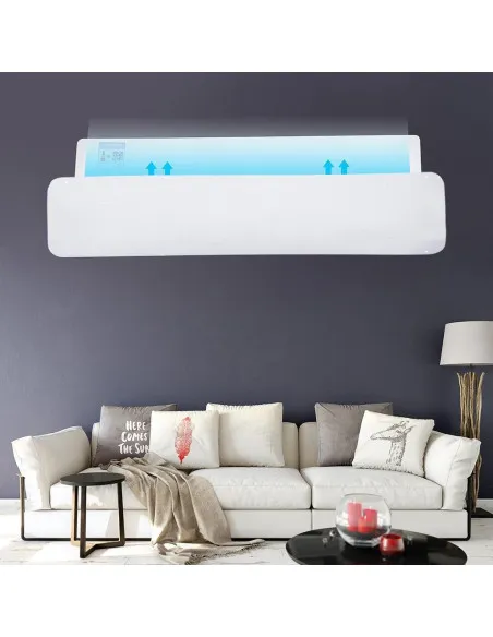 Deflector de aer conditionat pentru protectia