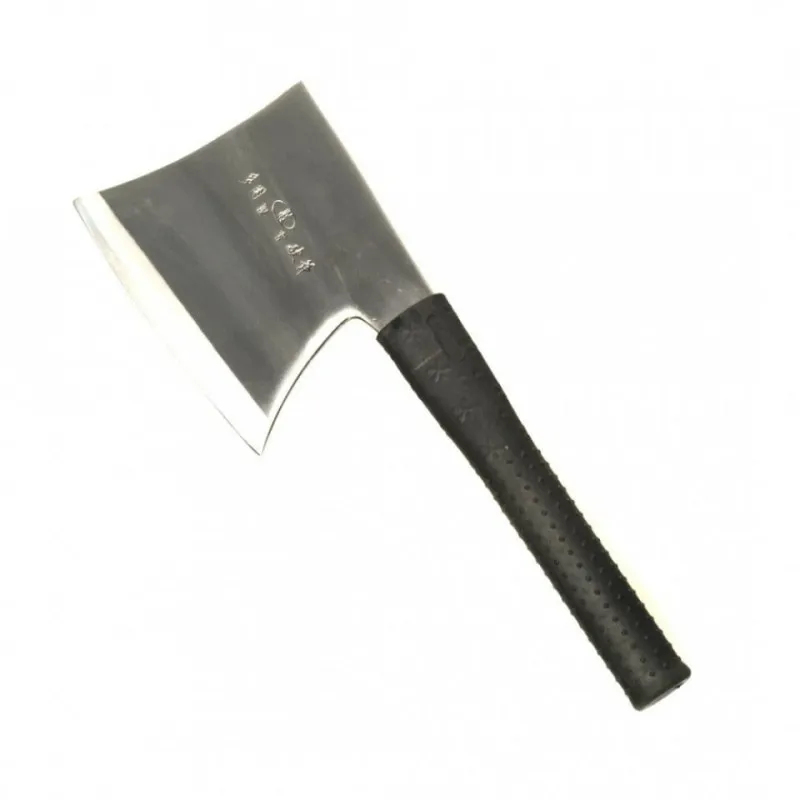 Satâr pentru macelarie, otel carbon, spart oase, maner cauciucat, 40 cm, 1000 gr