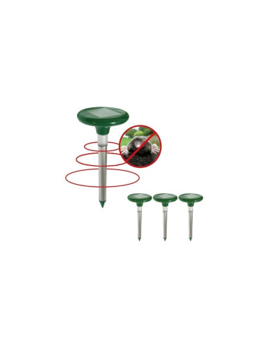 Set 3 x Dispozitiv solar pentru alungat cartite