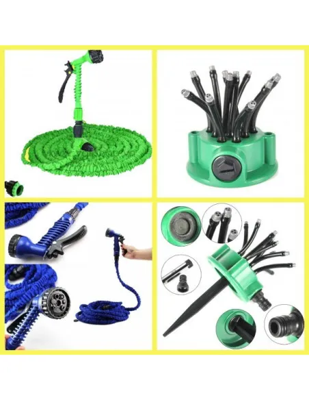 Furtun extensibil 45 m, aparat de udat inclus +