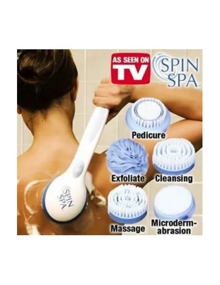 Perie pentru dus Spin Spa - cu 5 capete