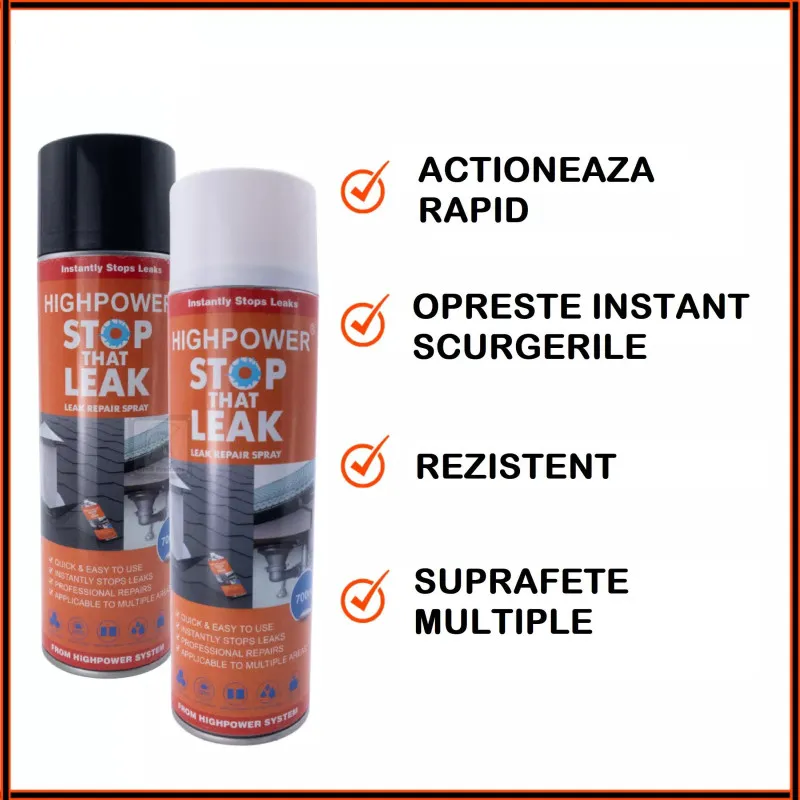 Spray Adeziv Reparare, Hidroizator, Intarire