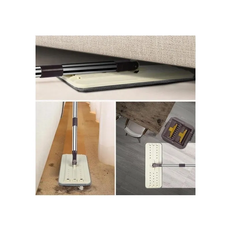 Sistem de curatare Sillgech Flat Mop, mop pliabil