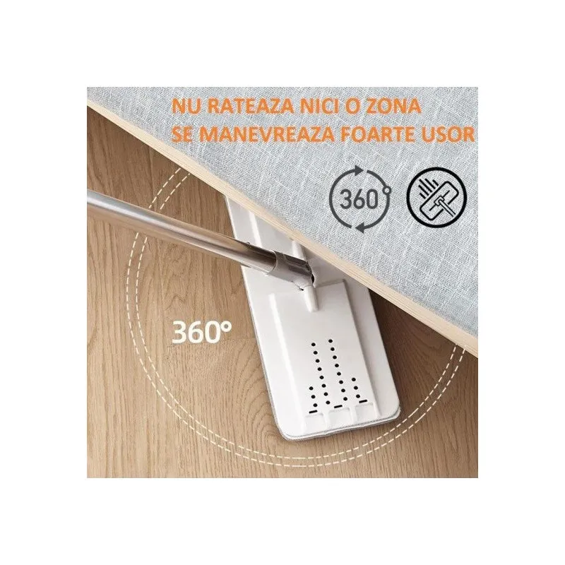 Sistem de curatare Sillgech Flat Mop, mop pliabil
