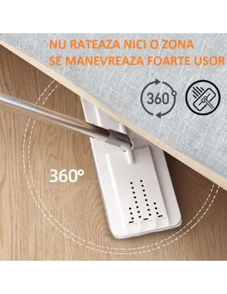 Sistem de curatare Sillgech Flat Mop, mop pliabil