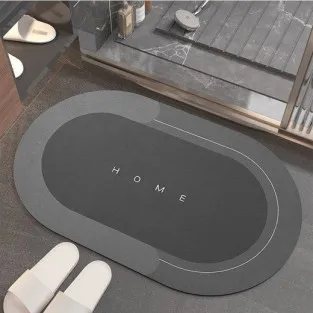 Covoras pentru baie cu uscare rapida, super absorbant, Bathroom 2