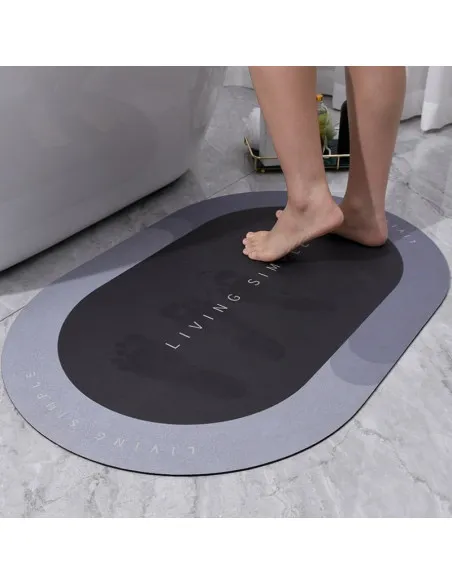 Covoras pentru baie cu uscare rapida, super absorbant, Bathroom
