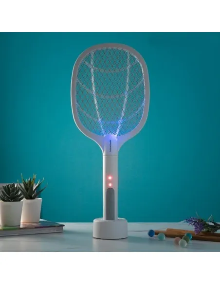 Paletă Electrică Anti-Insecte 3000V, USB, 1200mAh