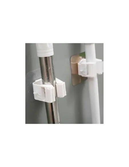 Set 2 bucati suport de perete pentru mop si