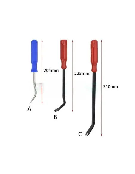 Set 3x leviere pentru demontare