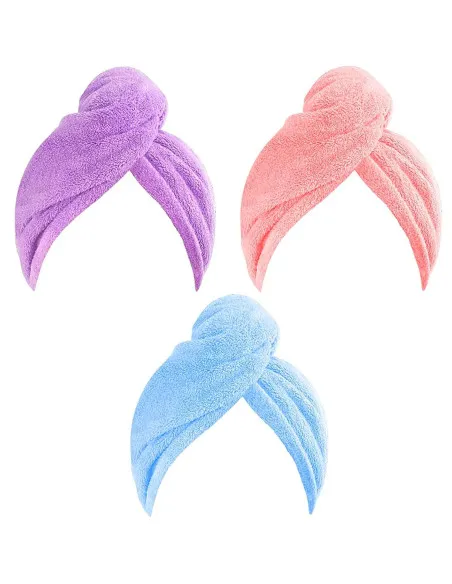 Prosop-turban pentru uscarea părului