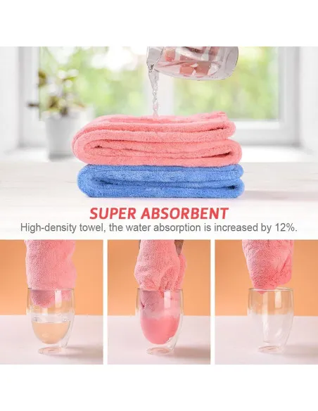 Prosop-turban pentru uscarea părului