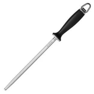 Masat ascutit oval, granulatie medie-fina, German Inox, 42 cm