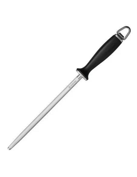 Masat ascutit oval, granulatie medie-fina, German Inox, 42 cm