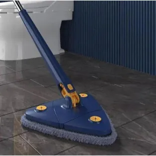 Mop Inovativ CleanMaster, Reglabil, Rotire 360°, Albastru 2