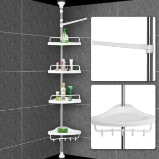 Etajera colt pentru baie multi corner shelf 2