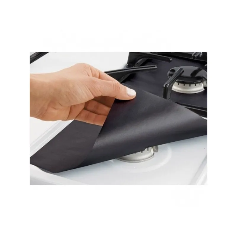 Set 4 folii de protectie aragaz, teflon