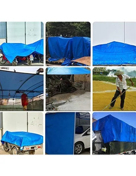 Prelata albastra impermeabila,4x5 m