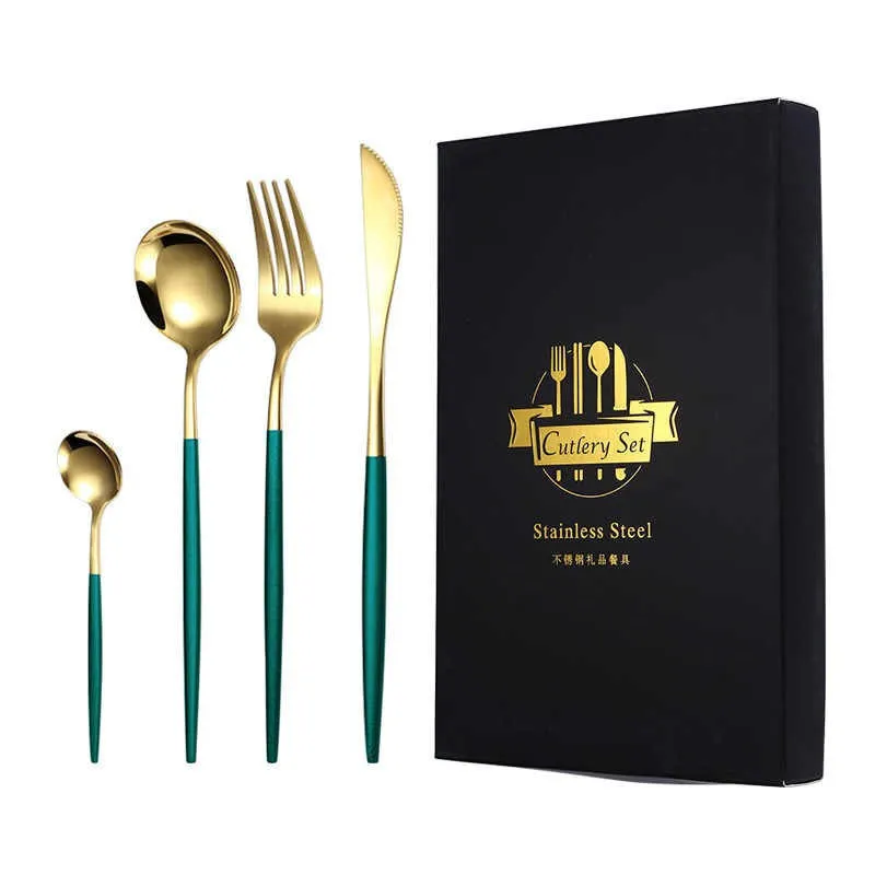 Set 4 tacamuri DeLuxe Roz / Turcoaz, 28.3 x 14.7