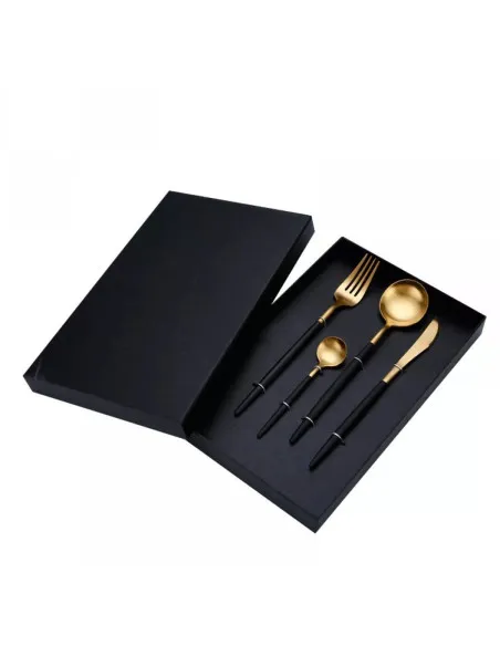 Set 4 tacamuri DeLuxe Roz / Turcoaz, 28.3 x 14.7