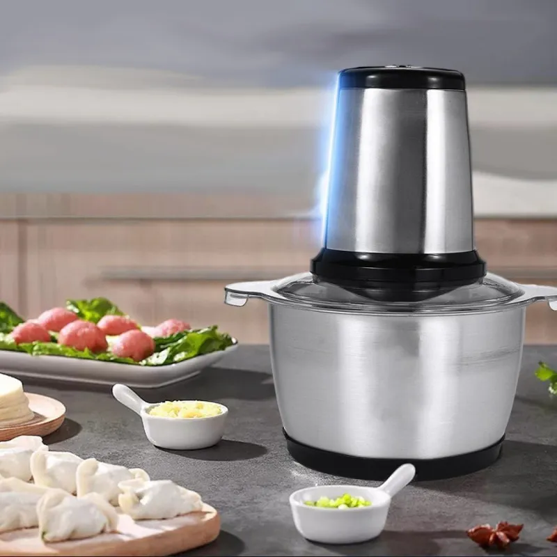 Tocator electric , vas inox 2 l cu 4 lame