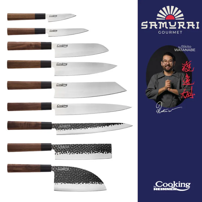 CUTIT UNIVERSAL 13 CM, RIKITO WATANABE, SAMURAI GOURMET, COOKING BY