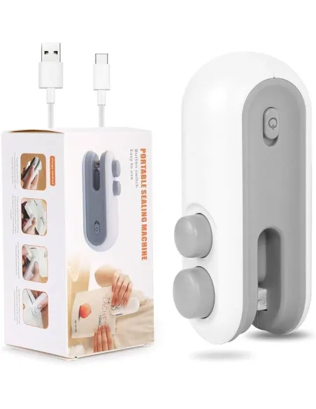 Aparat de sigilat pungi portabil, USB C