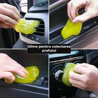 Gel elastic pentru indepartarea murdariei si a