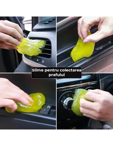 Gel elastic pentru indepartarea murdariei si a
