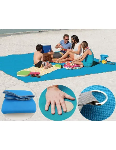 Prosop de plaja 150 x 200 cm, PVC. Nu retine