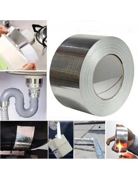 Banda adeziva izolatoare din aluminiu, 5 Metri