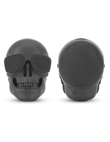 Boxa portabila tip craniu, Bluetooth, 3W