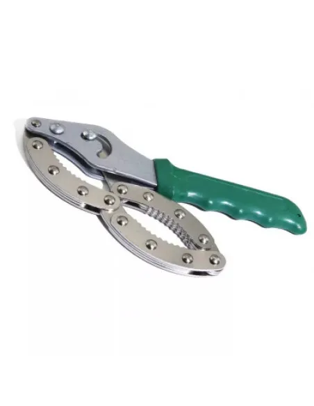 Cheie reglabilă filtru de ulei 4 sectiuni maner verde