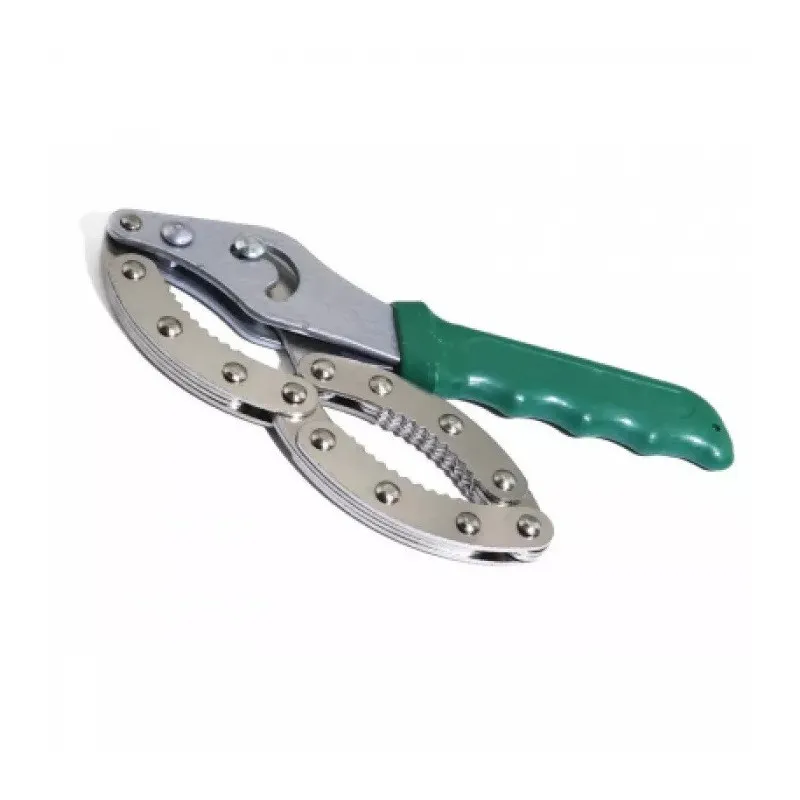 Cheie reglabilă filtru de ulei 4 sectiuni maner verde