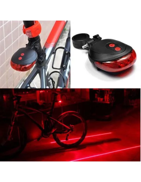 Stop bicicleta cu proiectie laser