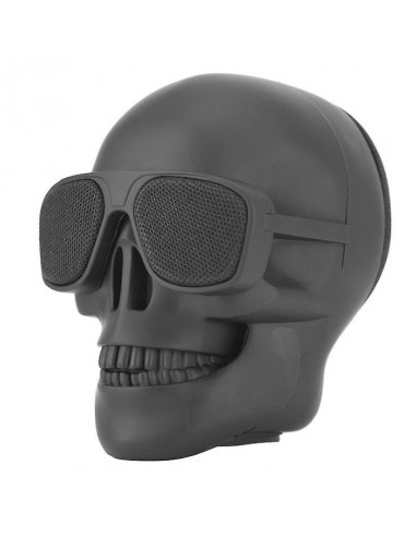 Boxa portabila tip craniu, Bluetooth, 3W