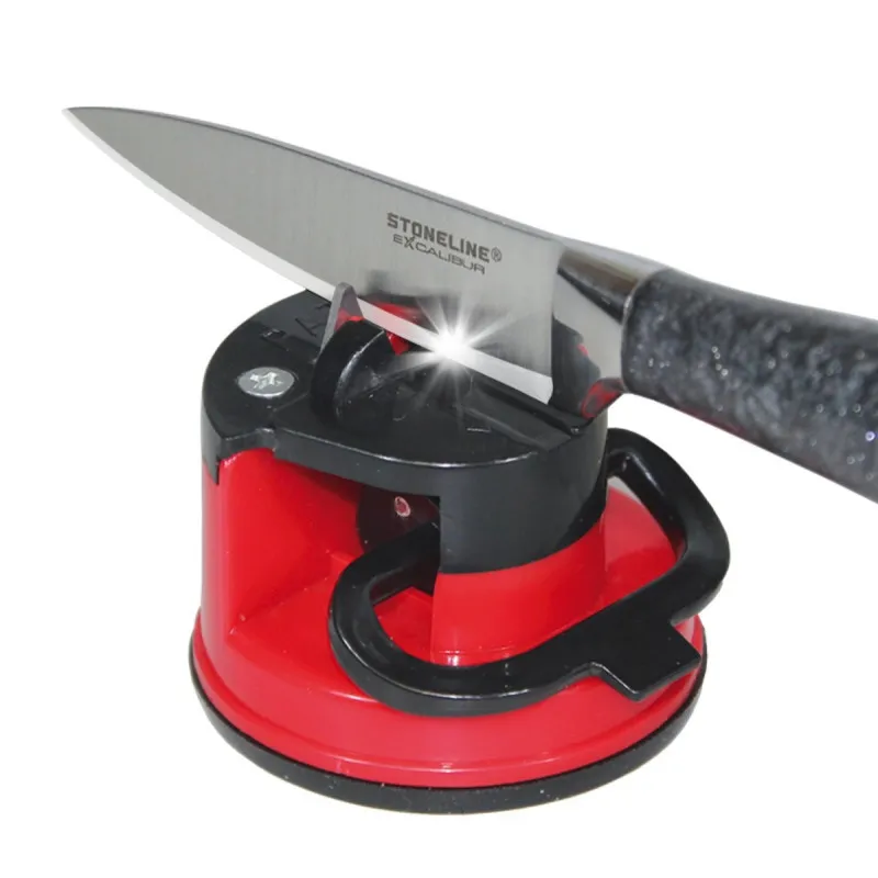 Set 2 x ascutitor cutite, ventuza de prindere