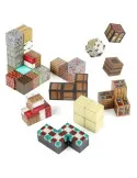 Set 80 Cuburi Magnetice "Mega-Varietate" – Modele Mixte și Unice