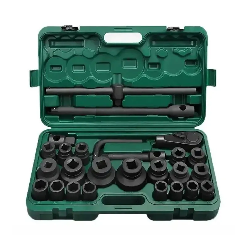 Trusa 26 Tubulare Hexagonale Mari 3/4 " Camion 21 - 65 mm in 6 laturi