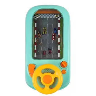 Jucarie Interactiva volan de condus cu circuit curse, sunete si functii, alimentare USB, pentru Copii 3-6 Ani 2