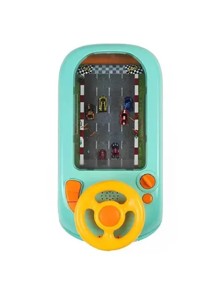 Jucarie Interactiva volan de condus cu circuit curse, sunete si functii, alimentare USB, pentru Copii 3-6 Ani
