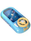 Jucarie Interactiva volan de condus cu circuit curse, sunete si functii, alimentare USB, pentru Copii 3-6 Ani