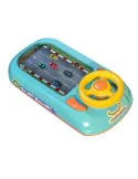 Jucarie Interactiva volan de condus cu circuit curse, sunete si functii, alimentare USB, pentru Copii 3-6 Ani