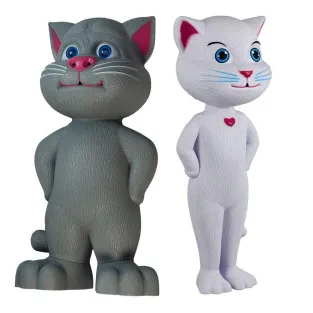 Set 2 jucarii interactive: pisicile Talking Tom +
