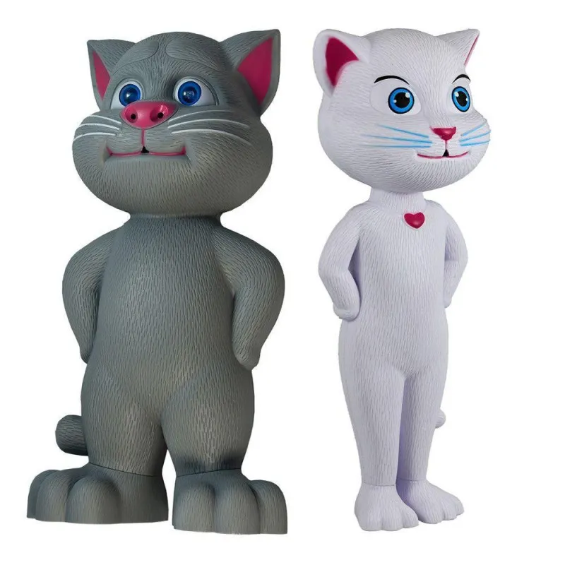 Set 2 jucarii interactive: pisicile Talking Tom +