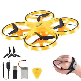Drona anticoliziune, Quadcopter, Inductie