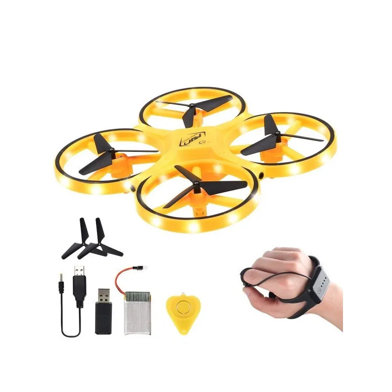 Drona anticoliziune, Quadcopter, Inductie