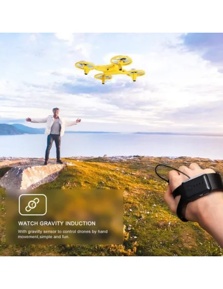 Drona anticoliziune, Quadcopter, Inductie